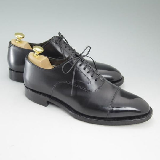 極上★ジョンストン&マーフィー SIZE 7.5【★CROWN ARISTOCRAFT】クラウンアリストクラフト/ストレートチップ/JOHNSTON&MURPY★c087