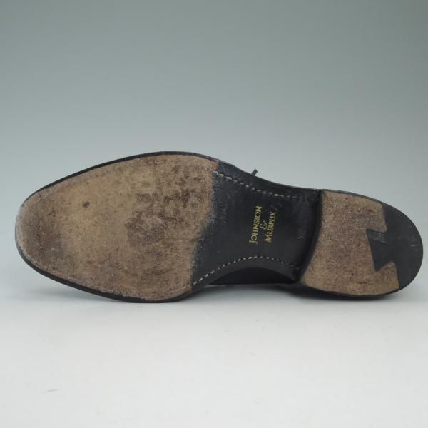 ジョンストン&マーフィー CROWN ARISTOCRAFT Uチップ 7.5 極上☆ジョンストン&マーフィー SIZE 7.5【☆CROWN ARISTOCRAFT