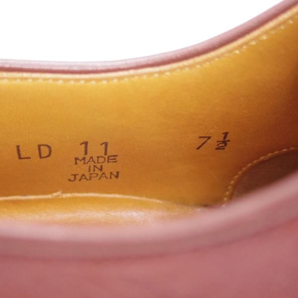 極上★ジョンストン&マーフィー SIZE 7.5【★CROWN ARISTOCRAFT】クラウンアリストクラフト/パンチドキャップトゥ/JOHNSTON&MURPY★c088