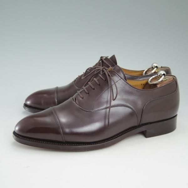 極上★トレーディングポスト SIZE 7.5【★ストレートチップ】カーフ/茶/ブラウン/Trading Post★c089