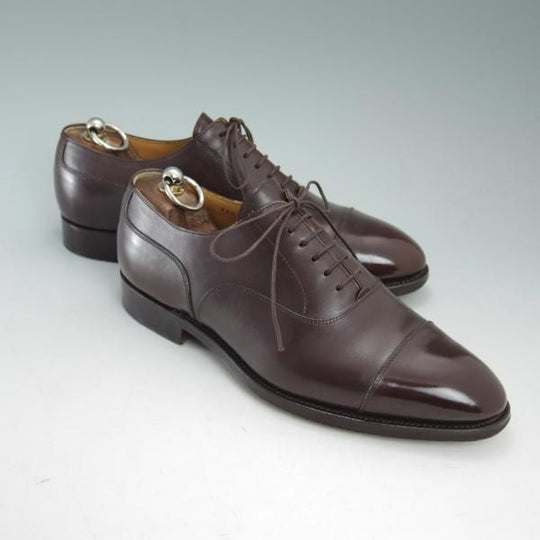 極上★トレーディングポスト SIZE 7.5【★ストレートチップ】カーフ/茶/ブラウン/Trading Post★c089