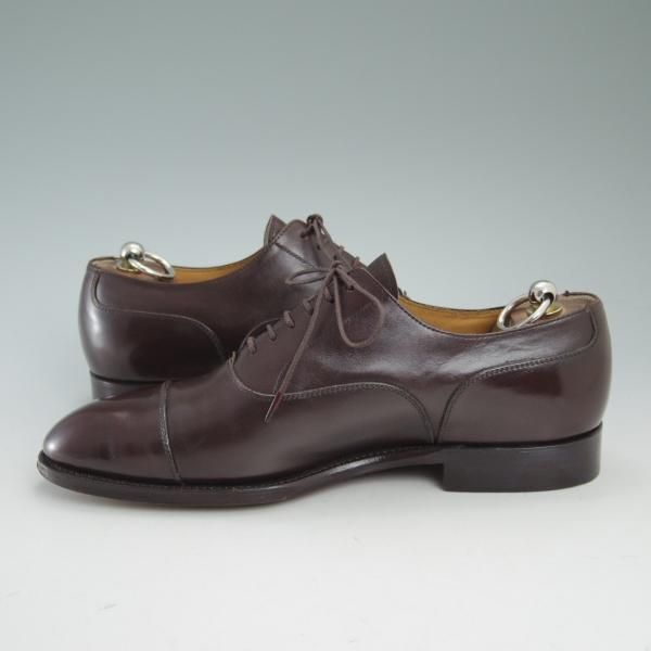 極上★トレーディングポスト SIZE 7.5【★ストレートチップ】カーフ/茶/ブラウン/Trading Post★c089