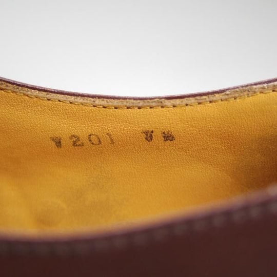 極上★トレーディングポスト SIZE 7.5【★ストレートチップ】カーフ/茶/ブラウン/Trading Post★c089