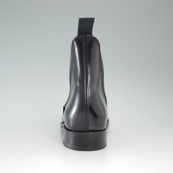 極美品★(英)サンダース UK4【★サイドゴアブーツ/9633B/ポリッシュレザー】ミリタリーコレクション/SANDERS★c090