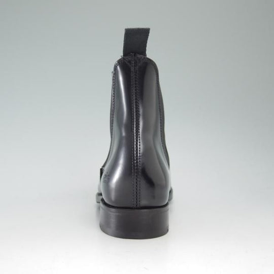 極美品★(英)サンダース UK4【★サイドゴアブーツ/9633B/ポリッシュレザー】ミリタリーコレクション/SANDERS★c090