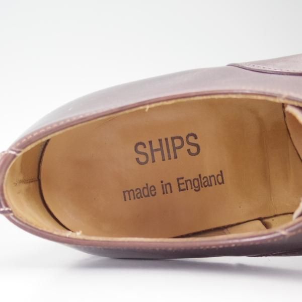 極上★(英)アルフレッドサージェント製 UK7.5【★SHIPS別注/シップス】99ラスト/ストレートチップ/サージェント/Alfred Sargent★c093