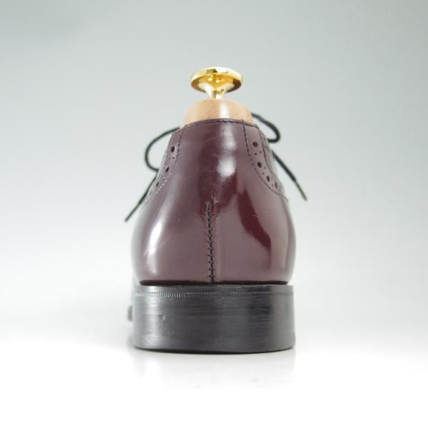 極上★(英)アルフレッドサージェント UK7【★セミブローグ/ポリッシュカーフ】サージェント/Alfred Sargent★c094