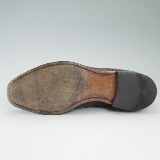 極上★(英)アルフレッドサージェント UK7【★セミブローグ/ポリッシュカーフ】サージェント/Alfred Sargent★c094