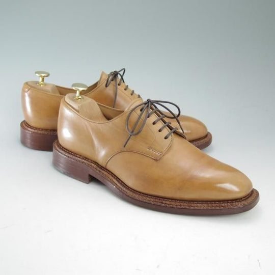 極上★(英)アルフレッドサージェント UK7【★極希少!!２段コバ仕様】プレーントゥ/ウエストン590風/サージェント/Alfred Sargent★c095