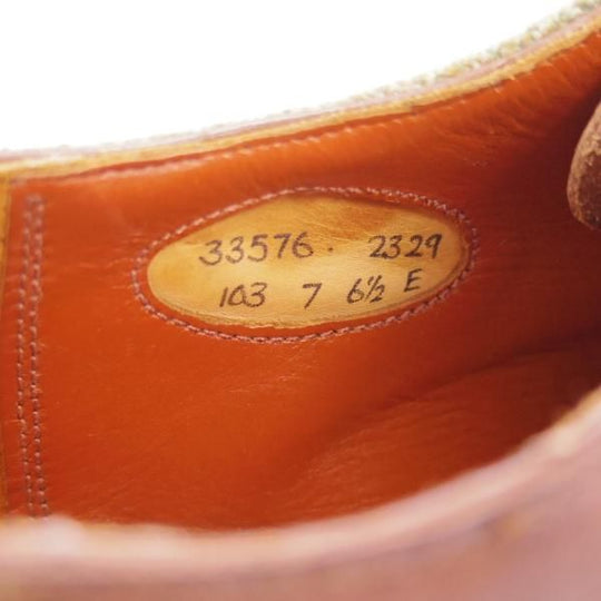 極上★(英)グレンソン 6.5E【★希少ツイード×カーフ/コンビ 】プレーントゥ/オックスフォード/GRENSON★c097