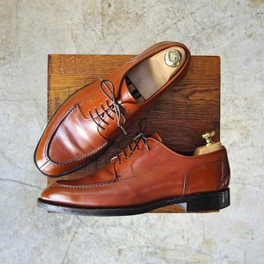 極上★ジョンストン&マーフィー SIZE 7【★クラウンアリストクラフト/CROWN ARISTOCRAFT】Uチップ/JOHNSTON&MURPHY★c098