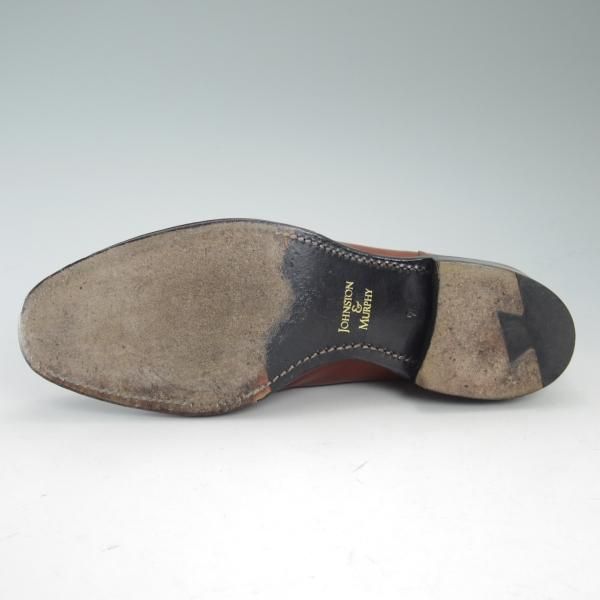 極上★ジョンストン&マーフィー SIZE 7【★クラウンアリストクラフト/CROWN ARISTOCRAFT】Uチップ/JOHNSTON&MURPHY★c098