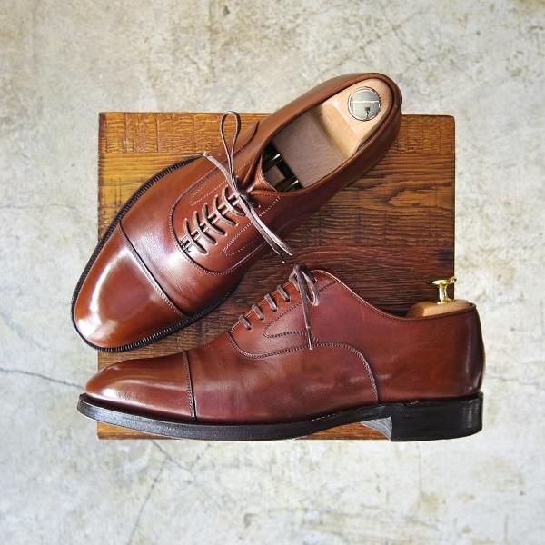 極上☆ジョンストン&マーフィー SIZE7.5【☆クラウンアリストクラフト