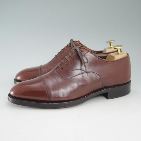 極上★ジョンストン&マーフィー SIZE7.5【★クラウンアリストクラフト/CROWN ARISTOCRAFT】ストレートチップ/JOHNSTON&MURPHY★c099