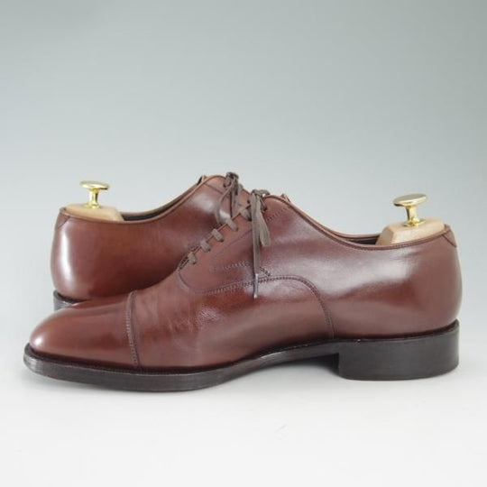 極上★ジョンストン&マーフィー SIZE7.5【★クラウンアリストクラフト/CROWN ARISTOCRAFT】ストレートチップ/JOHNSTON&MURPHY★c099