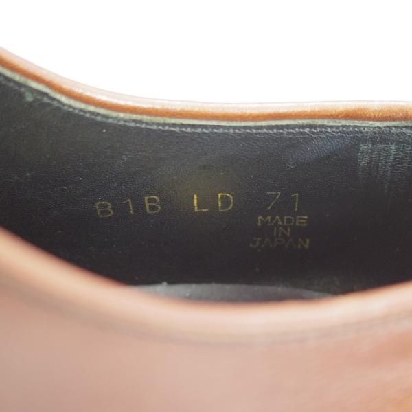 極上★ジョンストン&マーフィー SIZE7.5【★クラウンアリストクラフト/CROWN ARISTOCRAFT】ストレートチップ/JOHNSTON&MURPHY★c099