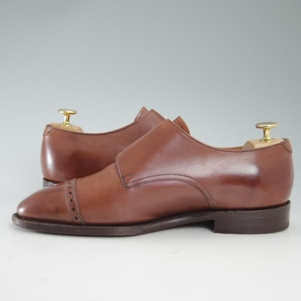 極上★(英)ニュー&リングウッド SIZE 7【★希少製品!!ダブルモンク】カーフ/NEW＆LINGWOOD/リーガル/REGAL/ライセンス製品★c100