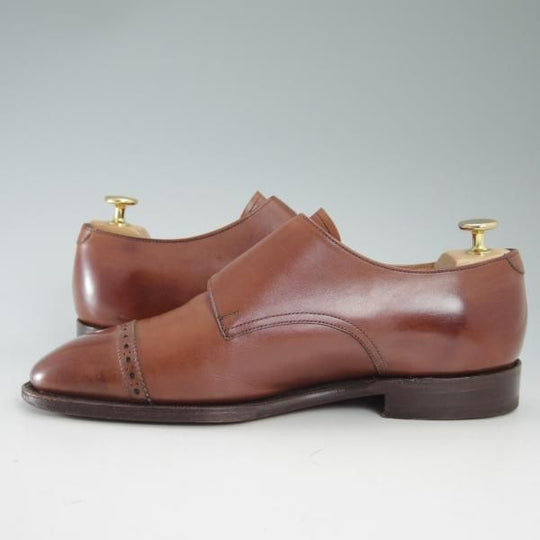 極上★(英)ニュー&リングウッド SIZE 7【★希少製品!!ダブルモンク】カーフ/NEW＆LINGWOOD/リーガル/REGAL/ライセンス製品★c100