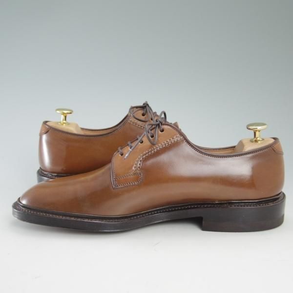 美品★リーガル 25cm【★超希少!!ウイスキー コードバン仕様】プレーントゥB3I/7590/517S/REGAL★c101