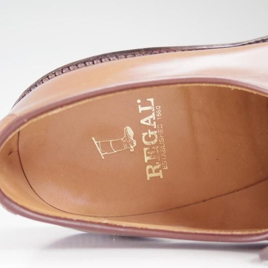 美品★リーガル 25cm【★超希少!!ウイスキー コードバン仕様】プレーントゥB3I/7590/517S/REGAL★c101