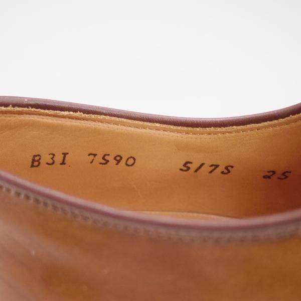 美品★リーガル 25cm【★超希少!!ウイスキー コードバン仕様】プレーントゥB3I/7590/517S/REGAL★c101