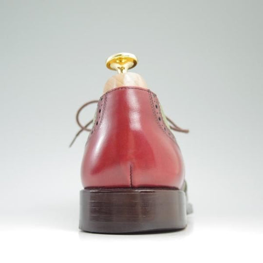 極上★(スペイン製)Minark/ミナーク SIZE 7【★グッドイヤーウェルテッド製法/三越取扱い】フルブローグ/ウイングチップ★c102