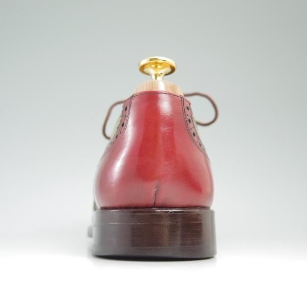 極上★(スペイン製)Minark/ミナーク SIZE 7【★グッドイヤーウェルテッド製法/三越取扱い】フルブローグ/ウイングチップ★c102