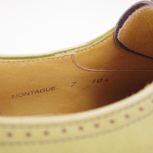 極上★(スペイン製)Minark/ミナーク SIZE 7【★グッドイヤーウェルテッド製法/三越取扱い】フルブローグ/ウイングチップ★c102