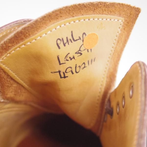 極上★チャーチ 75F/UK7.5【★最上級!!ロイヤルコレクション/002ラスト】Philip/フィリップ/パンチドキャップトゥ/CHURCH'S★c103