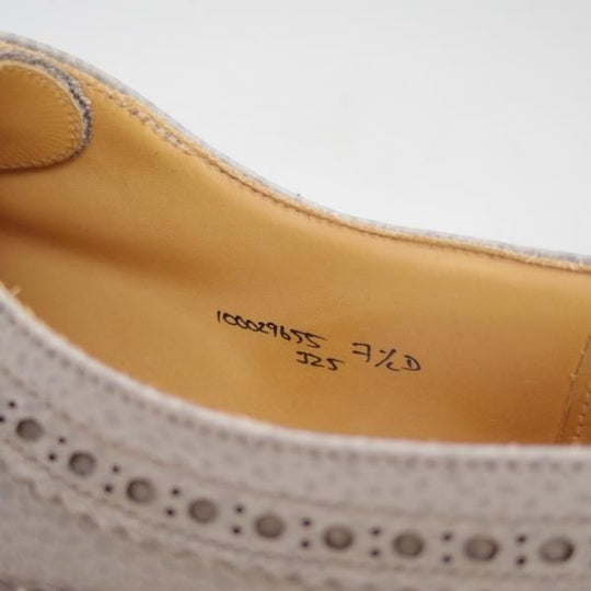 美品★クロケット&ジョーンズ UK7/US7.5D【★希少!!ブラックフリース別注】ブルックスブラザーズ/ロングウイング/Crockett&Jones★c104