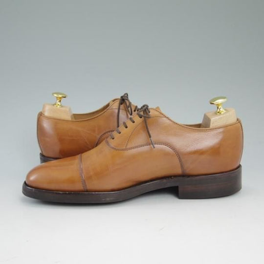 極上★(英)アルフレッドサージェント 7EX【★ダイナイトソール仕様】ストレートチップ/カーフ/サージェント/Alfred Sargent★c107