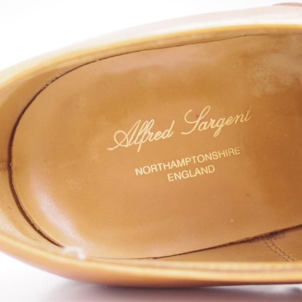 極上★(英)アルフレッドサージェント 7EX【★ダイナイトソール仕様】ストレートチップ/カーフ/サージェント/Alfred Sargent★c107
