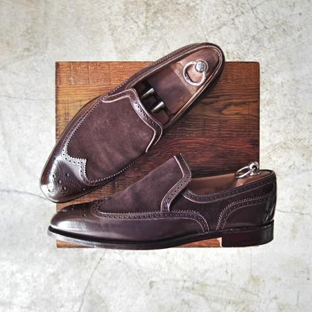 極上★(英)アルフレッドサージェント製 UK7/US7.5D【★Peal&co/ブルックスブラザーズ別注】15160/BROOKS BROTHERS/Alfred Sargent★c108
