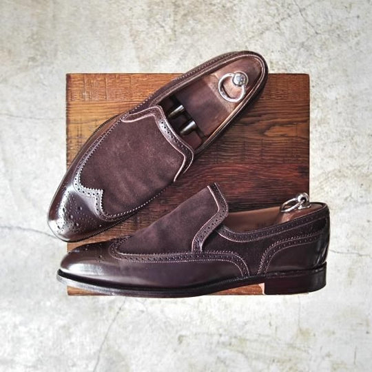極上★(英)アルフレッドサージェント製 UK7/US7.5D【★Peal&co/ブルックスブラザーズ別注】15160/BROOKS BROTHERS/Alfred Sargent★c108