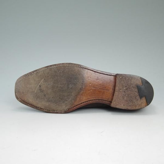 極上★クロケット&ジョーンズ 7.5E【★AVON/パンチドキャップトゥ】ダービー/Crockett&Jones★c109