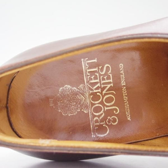 極上★クロケット&ジョーンズ 7.5E【★AVON/パンチドキャップトゥ】ダービー/Crockett&Jones★c109