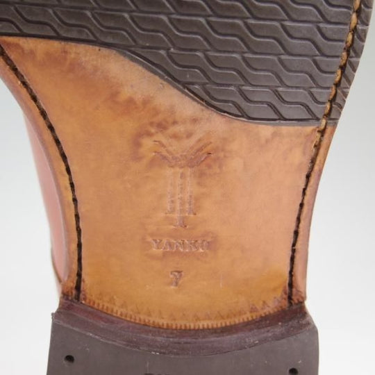 極上★ヤンコ SIZE 7【★グッドイヤーウェルテッド製法】Uチップ/カーフ/ブラウン/YANKO★c110