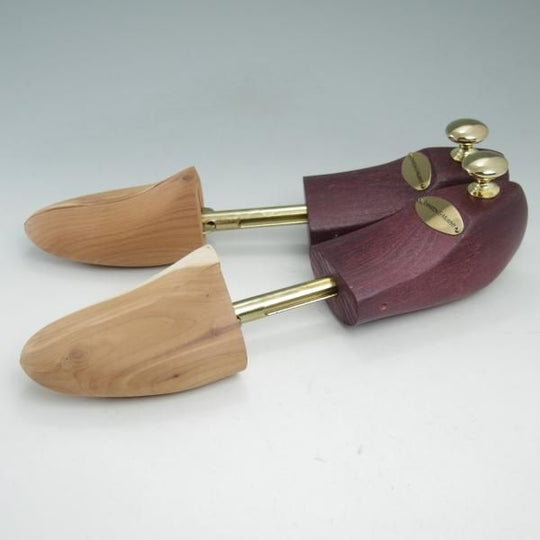 極上★ジョンストン&マーフィー Mサイズ程度【★made in USA/純正シューツリー】木製シューキーパー/アメリカ製/JOHNSTON&MURPHY★c113