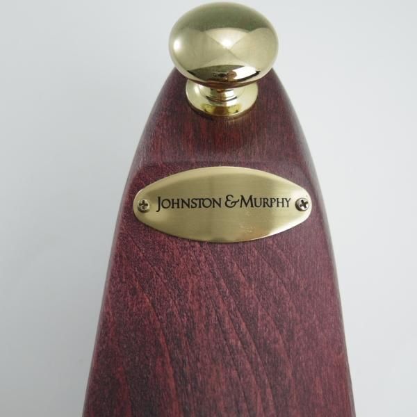 極上★ジョンストン&マーフィー Mサイズ程度【★made in USA/純正シューツリー】木製シューキーパー/アメリカ製/JOHNSTON&MURPHY★c113