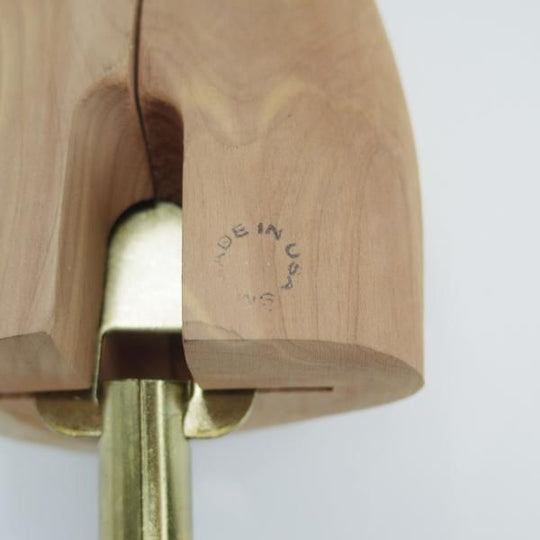 極上★ジョンストン&マーフィー Mサイズ程度【★made in USA/純正シューツリー】木製シューキーパー/アメリカ製/JOHNSTON&MURPHY★c113