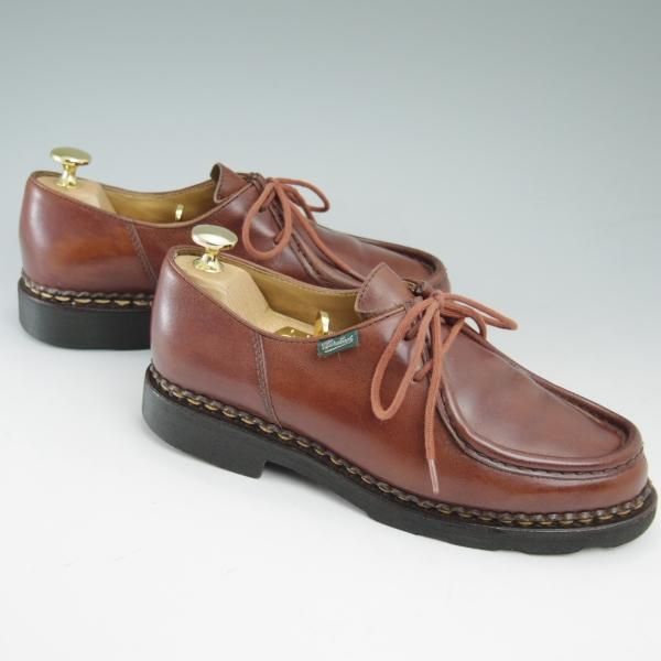 ★パラブーツ(レディース) SIZE 4.5【★ミカエル/MICHAEL/マロン/MARRON】チロリアンシューズ/グリフソール/Paraboot★c116