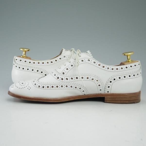 美品★チャーチ(レディース) SIZE 36.5【★BURWOOD 3W/バーウッド】8723-77/prestige hole/フルブローグ/ウイングチップ/Church's★c117