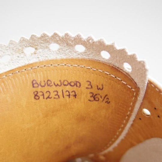 美品★チャーチ(レディース) SIZE 36.5【★BURWOOD 3W/バーウッド】8723-77/prestige hole/フルブローグ/ウイングチップ/Church's★c117