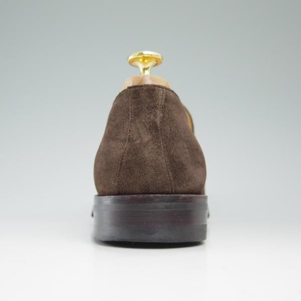 極美品★CARMINA/カルミナ SIZE 7【★トレーディングポスト別注】スエード/コインローファー/80136/MARRON/Trading Post★c119