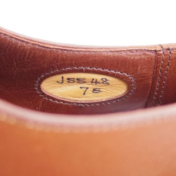 美品★クロケット&ジョーンズ 7E【★極希少仕様!!ハンドグレードライン】ストレートチップ/Crockett&Jones★c121