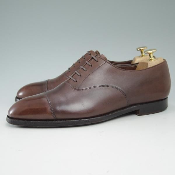 極上★クロケット&ジョーンズ 7E【★オードリー/AUDLEY/ハンドグレード】337ラスト/ストレートチップ/Crockett&Jones★c122