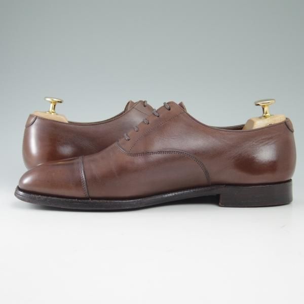 極上★クロケット&ジョーンズ 7E【★オードリー/AUDLEY/ハンドグレード】337ラスト/ストレートチップ/Crockett&Jones★c122