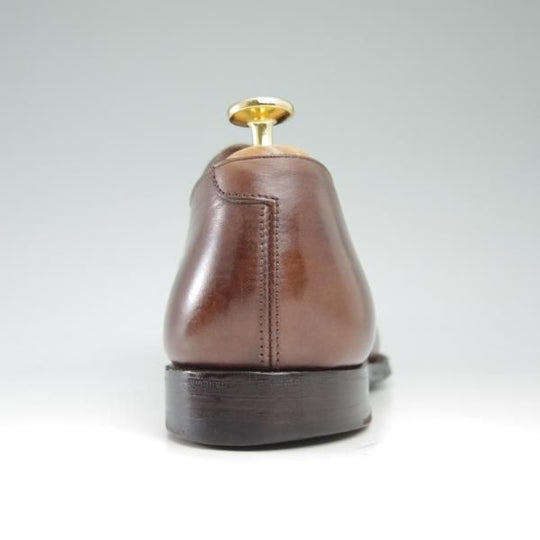 極上★クロケット&ジョーンズ 7E【★オードリー/AUDLEY/ハンドグレード】337ラスト/ストレートチップ/Crockett&Jones★c122