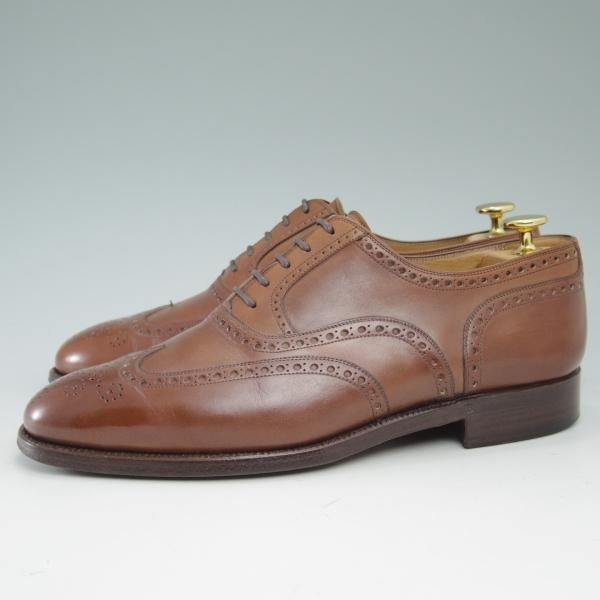 極上★(仏)ベルルッティ SIZE 7.5【極希少★グッドイヤーウェルテッド製法】フルブローグ/ヴェネチアレザー/カーフ/Berluti★c124