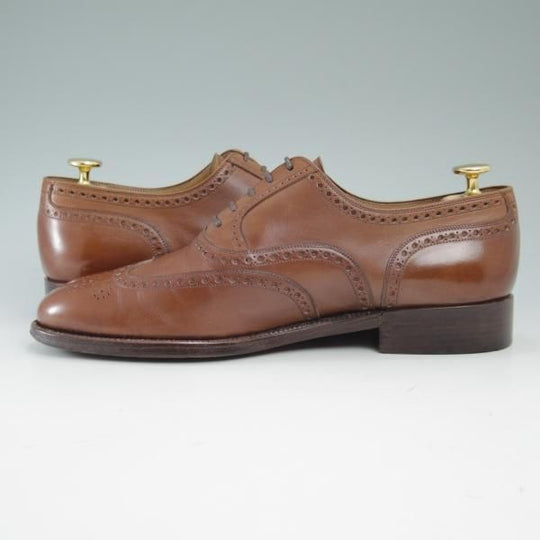 極上★(仏)ベルルッティ SIZE 7.5【極希少★グッドイヤーウェルテッド製法】フルブローグ/ヴェネチアレザー/カーフ/Berluti★c124